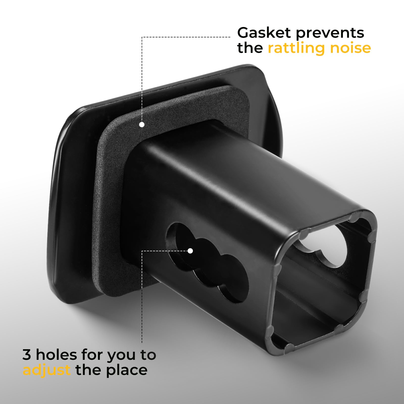 BougeRV five O-rings prevent sliding and keep the cover in place.