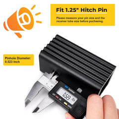 BougeRV 0.52-inch pin hole alignment close-up