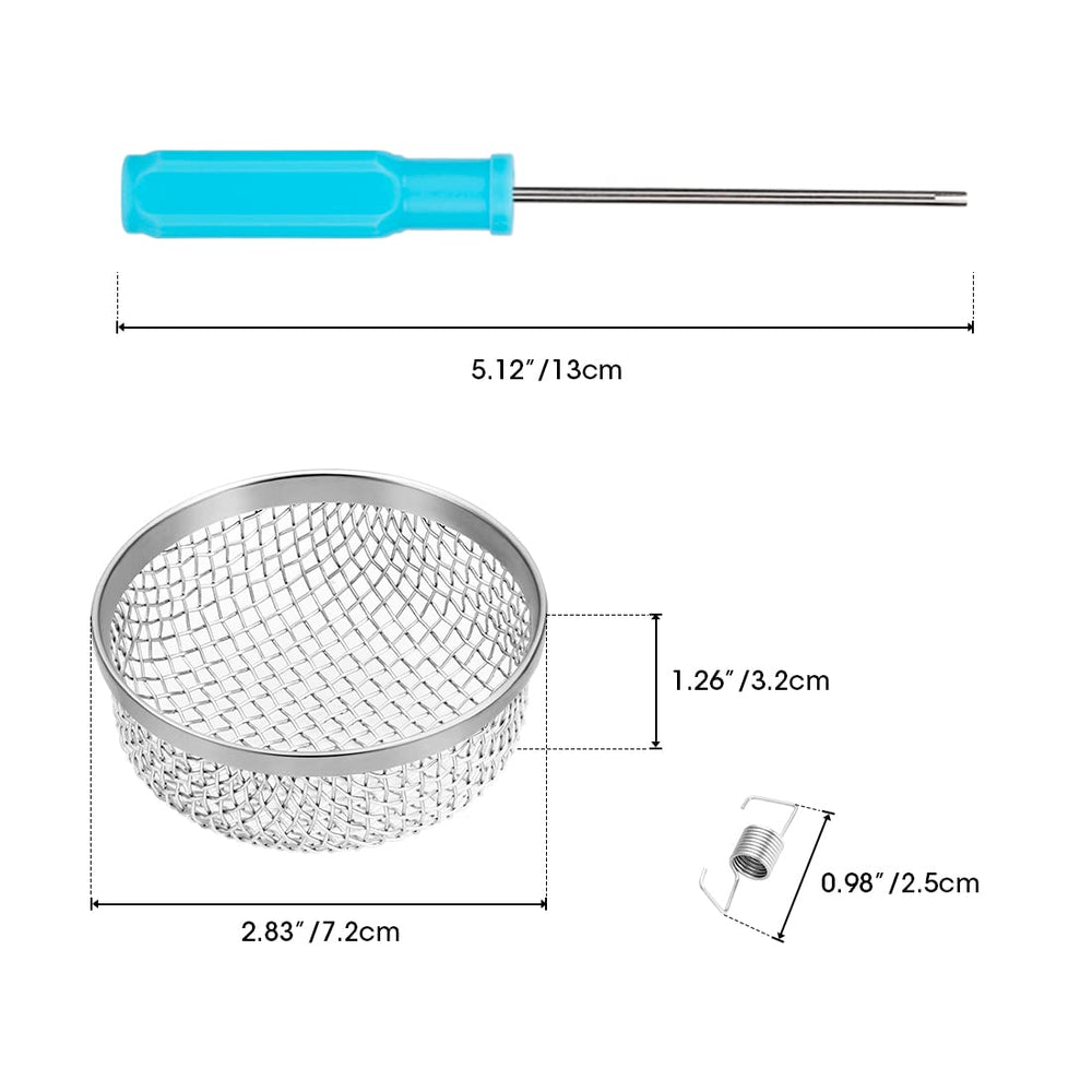 BougeRV installation tool and springs for quick, tool-free RV vent screen setup.