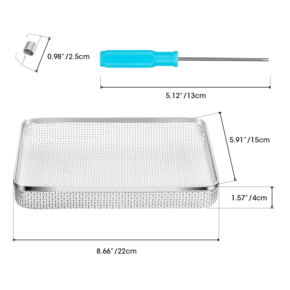 BougeRV stainless steel mesh resists corrosion for long-lasting RV ventilation protection.