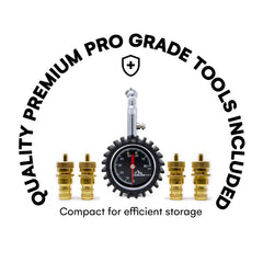 Boulder Tools brass deflator highlights rugged, rust-resistant construction