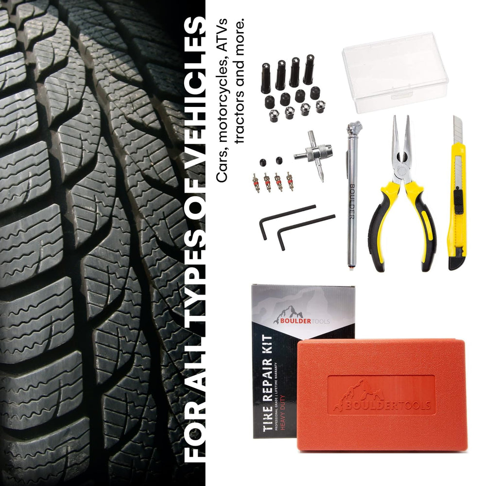 Boulder Tools repair plugs and strips provide durable puncture sealing options