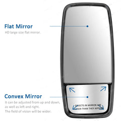 Boursin mirror fitment for Isuzu NPR series across engine options
