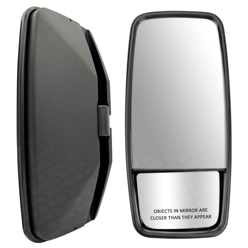 Boursin outside view door mirror for NPR right improves rear visibility.