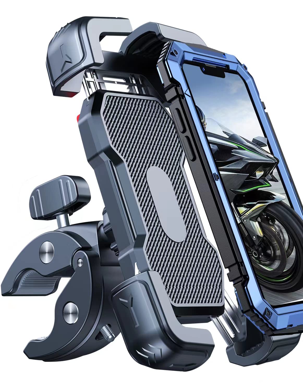Bovemanx extendable arms hold large phones securely on the move.