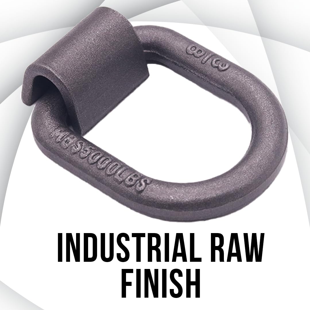 BoxerTool high-strength D-ring with weld-on bracket enables quick anchor setup