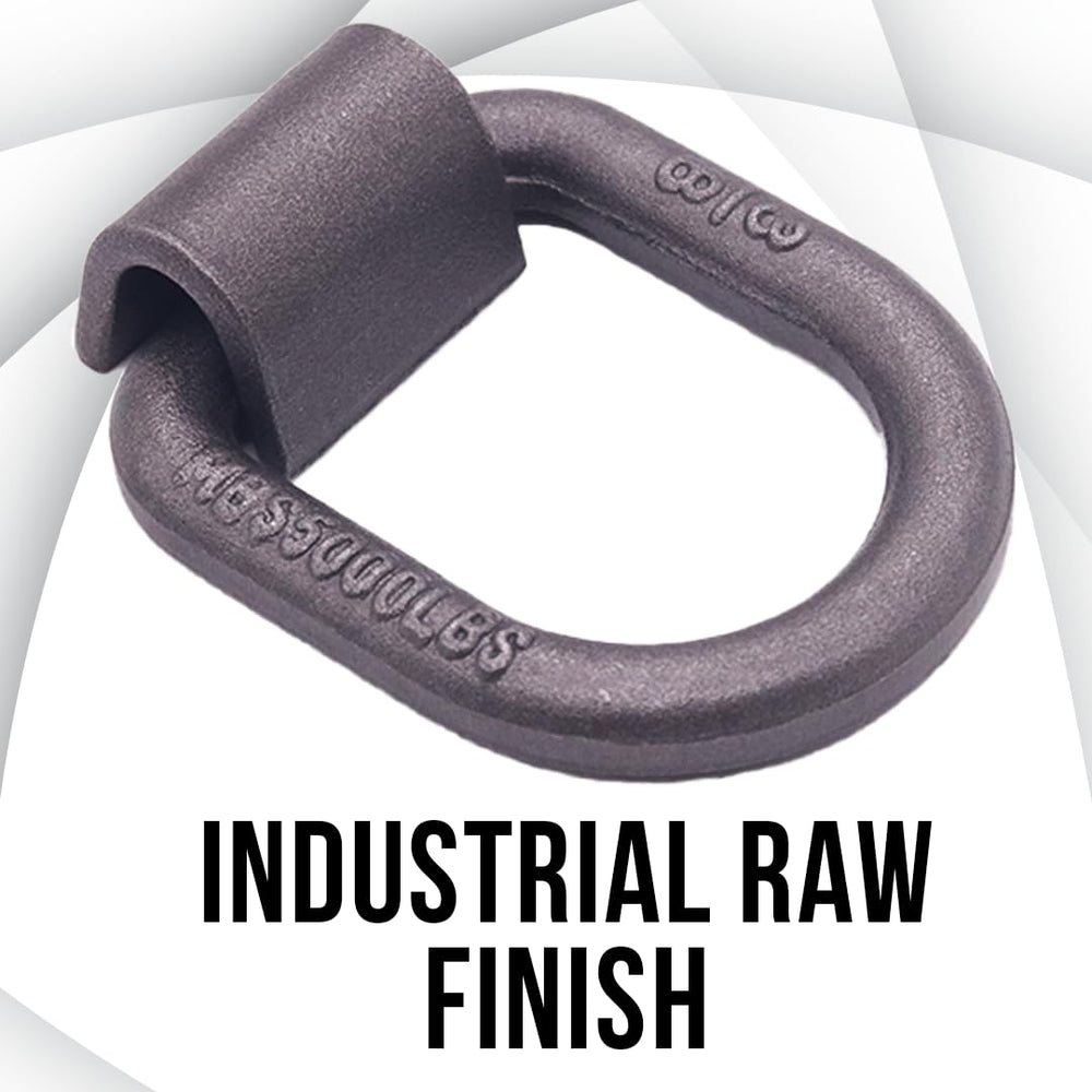 BoxerTool high-strength D-ring with weld-on bracket enables quick anchor setup