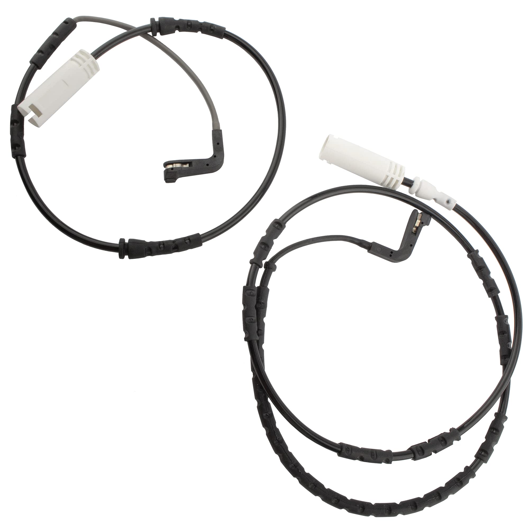 BOXI front brake pad wear sensor close-up for BMW compatibility and safer braking