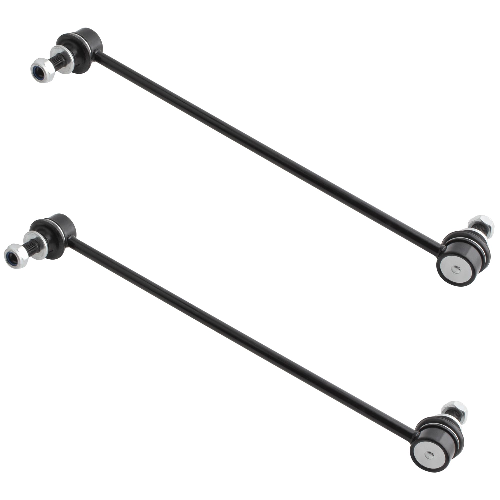 BOXI sway bar link close-up highlighting sturdy connectors and rubber preload.