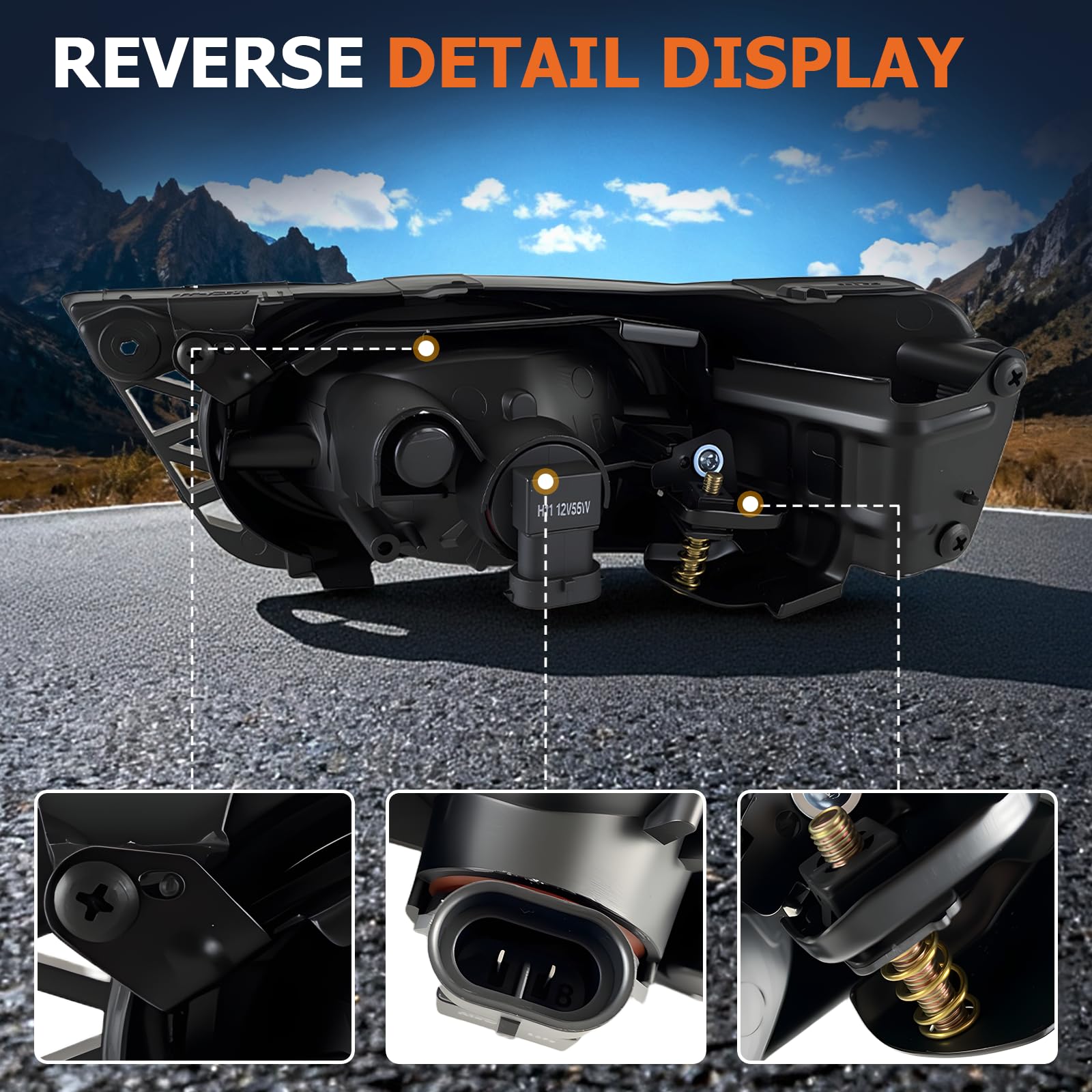 Boxlight clear-lens fog lamp delivers crisp illumination for night driving