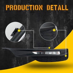 Boxlight fog lamp clear lens close-up highlighting LED brightness.