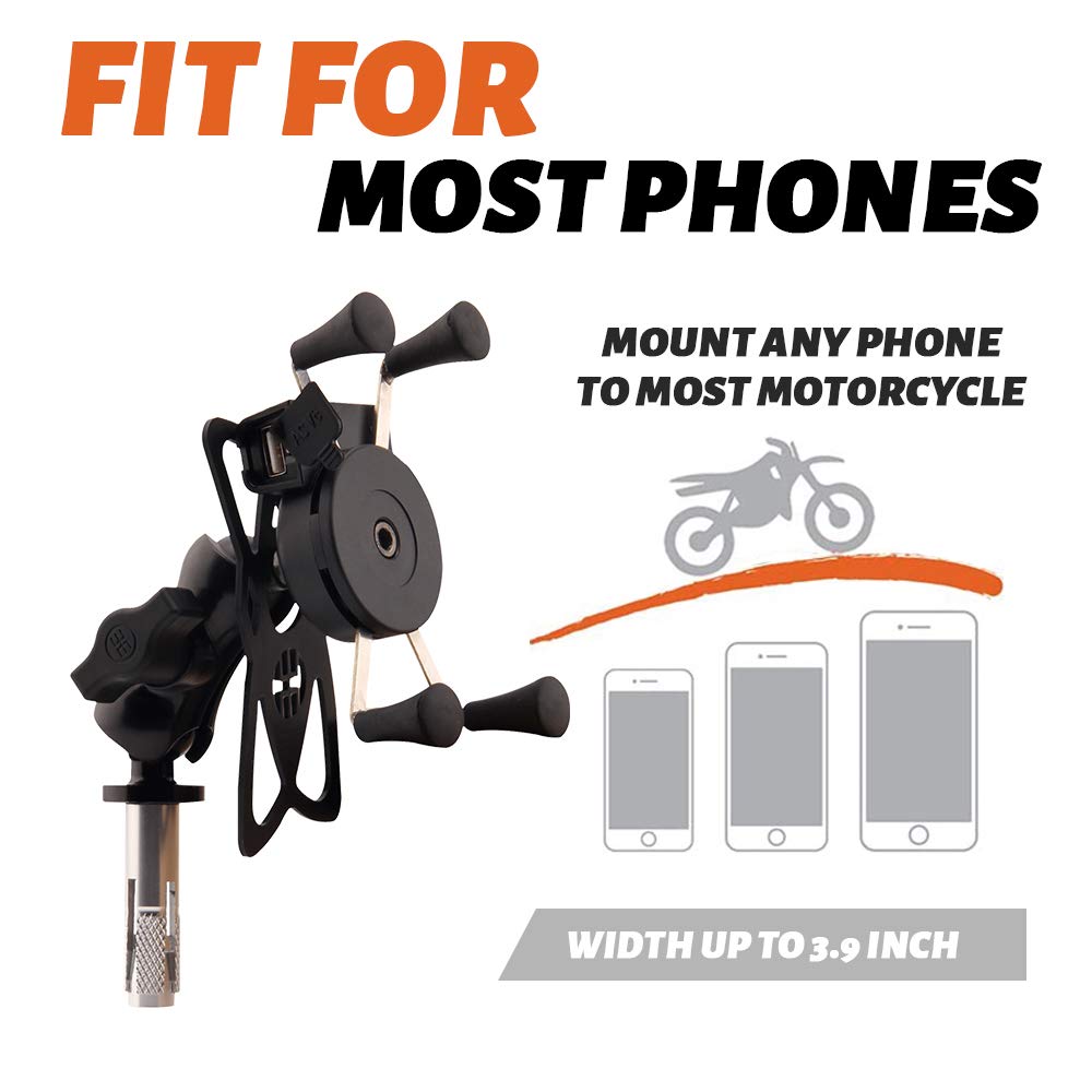 BOYIMU mount fits a wide range of phones for most riders.