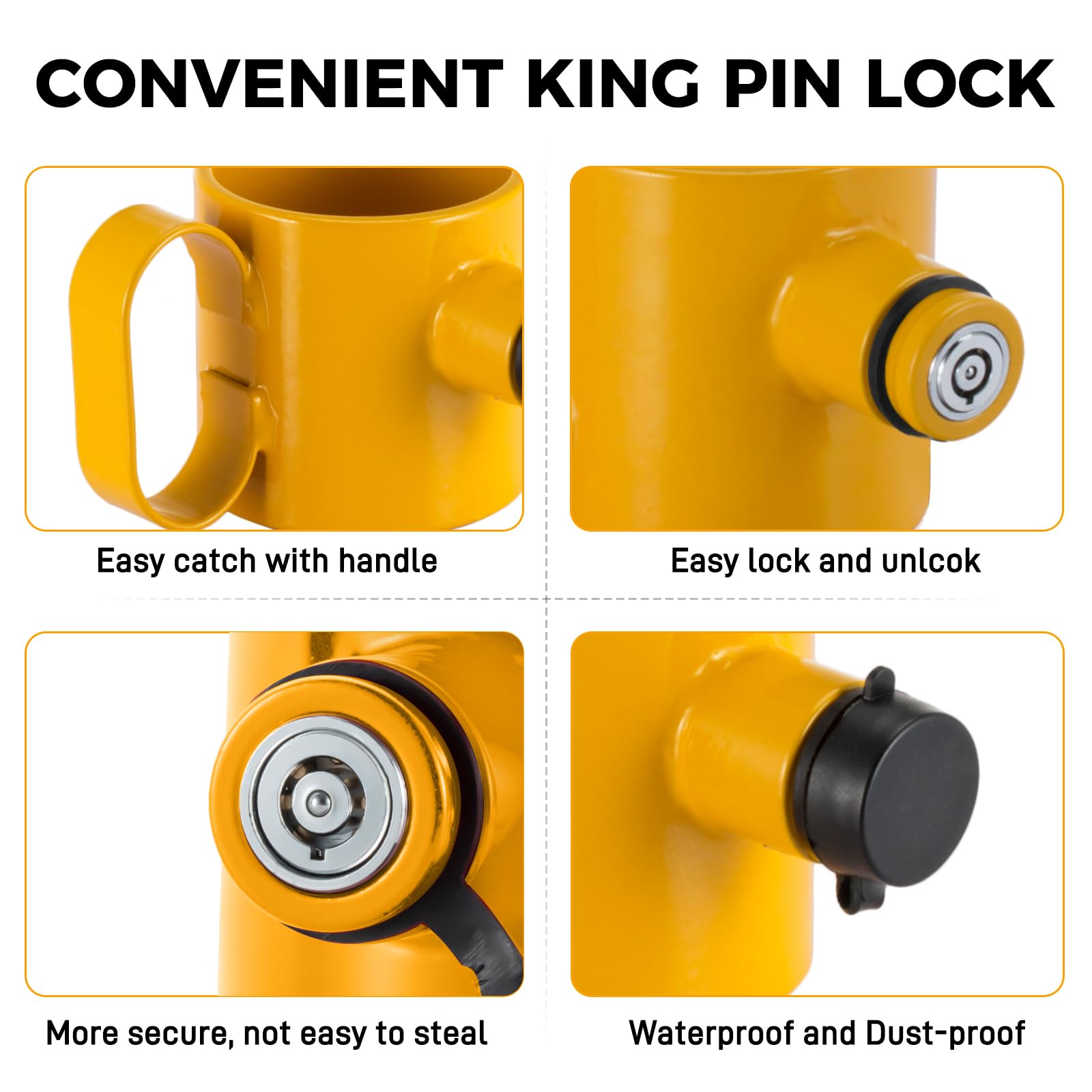 BOYISEN blossom-lock technology adds security with a durable locking cylinder.