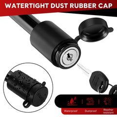 BOYISEN hitch pin fits 2-Inch and 2.5-Inch receivers for versatility.