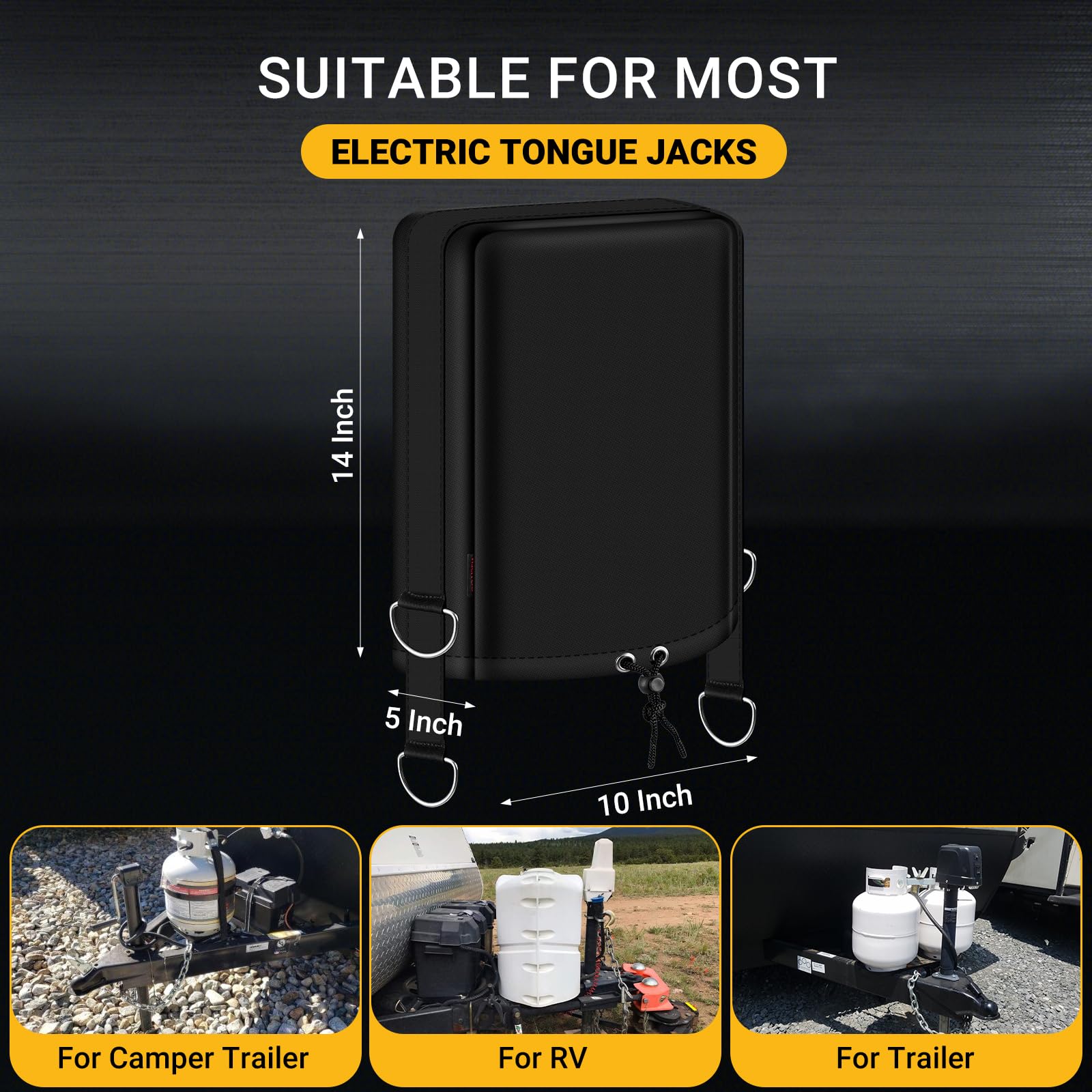 BOYISEN weatherproof protection keeps the hitch area dry.