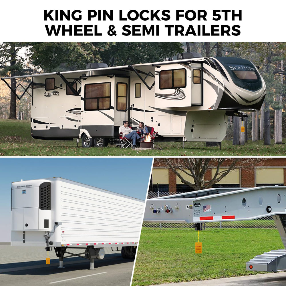 BOYISEN year-round security kingpin lock for durable protection across seasons.