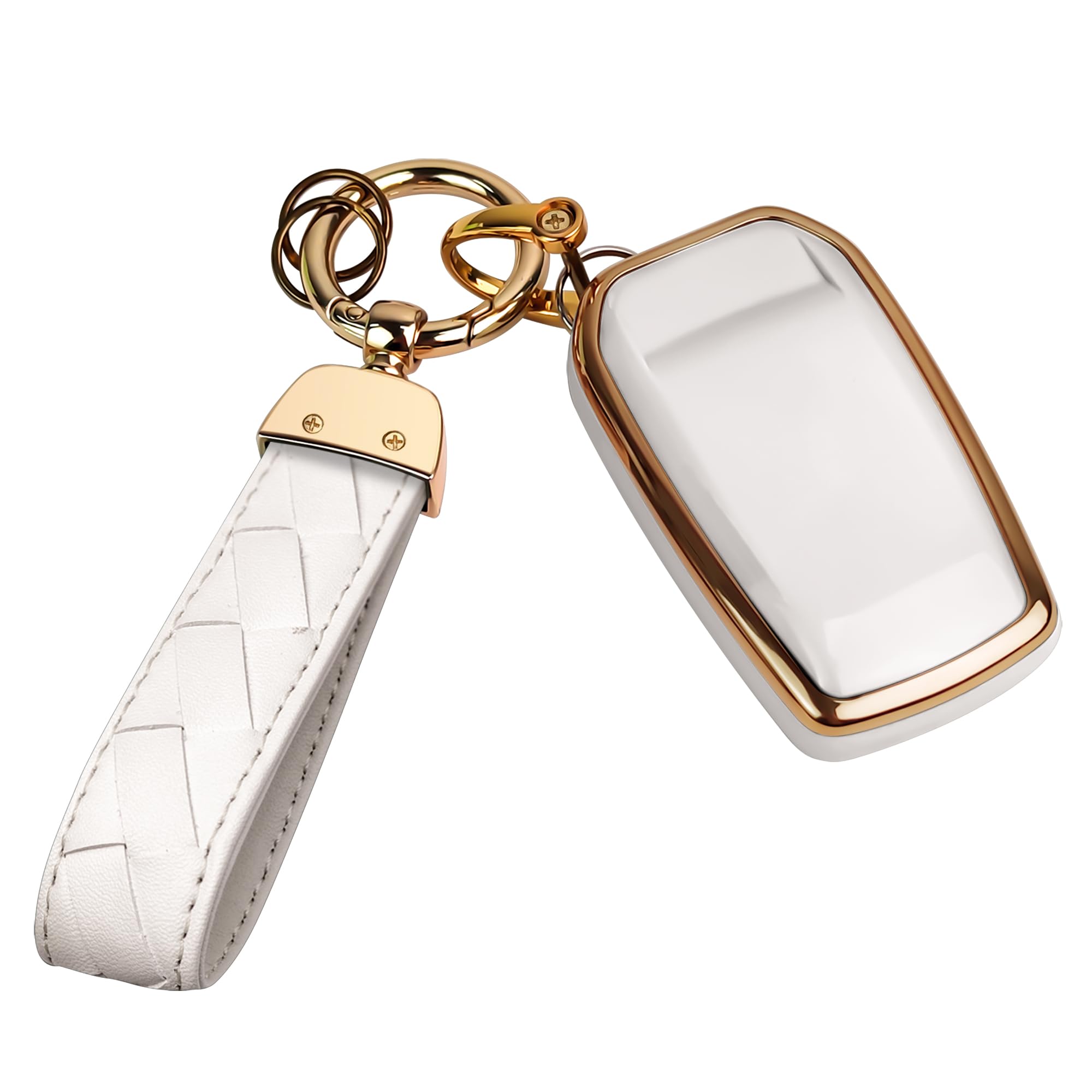 Bqepe Toyota key fob cover for Hilux, shields keys from dust and scratches.