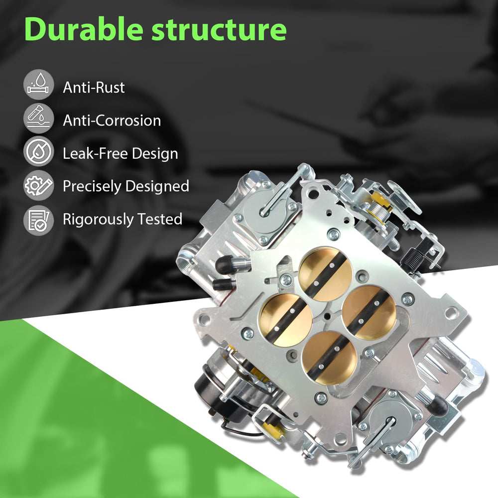 BR-67255 carburetor die-cast aluminum construction resists heat and corrosion