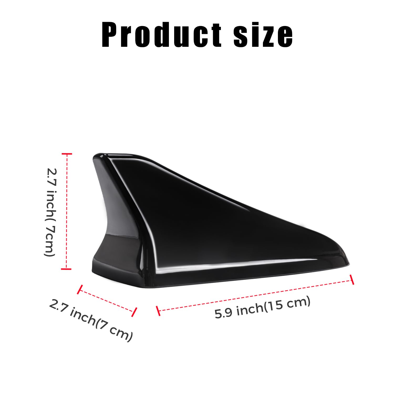 ABS plastic Bracingo antenna cover for durable weather resistance