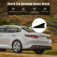 Bracingo shark fin antenna cover on Genesis G80 2015-2017 enhances profile