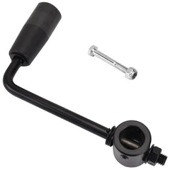 Braveboy 7-inch tarp crank handle with a smooth grip for easy operation.