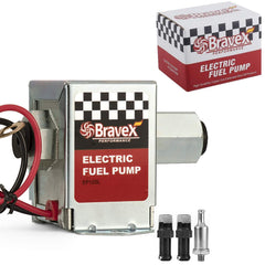 Bravex EP12S inline fuel pump compact body for easy installation