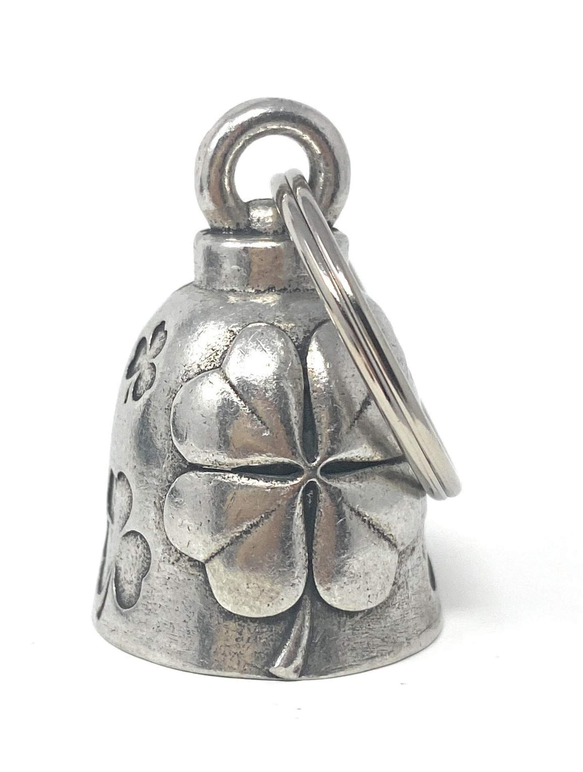 Bravo Bells Clover Bell front view on a bike offers road luck and safety