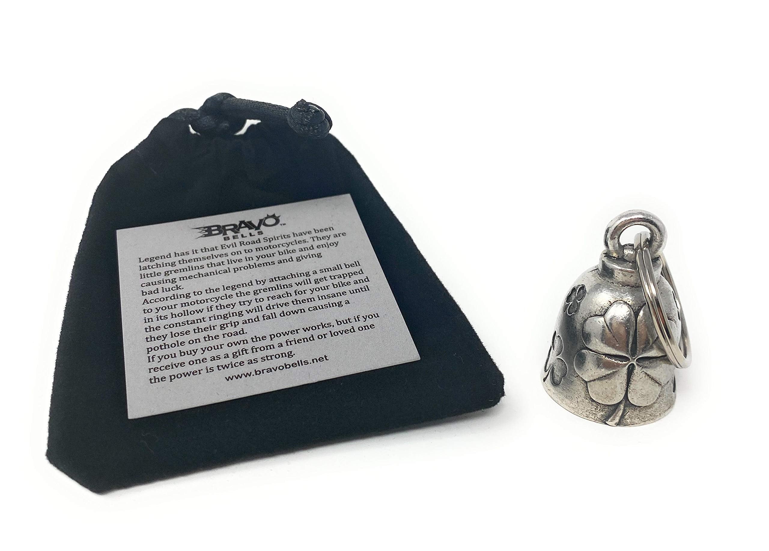 Bravo Bells Clover Bell mounted near handlebars highlights audible warning for others