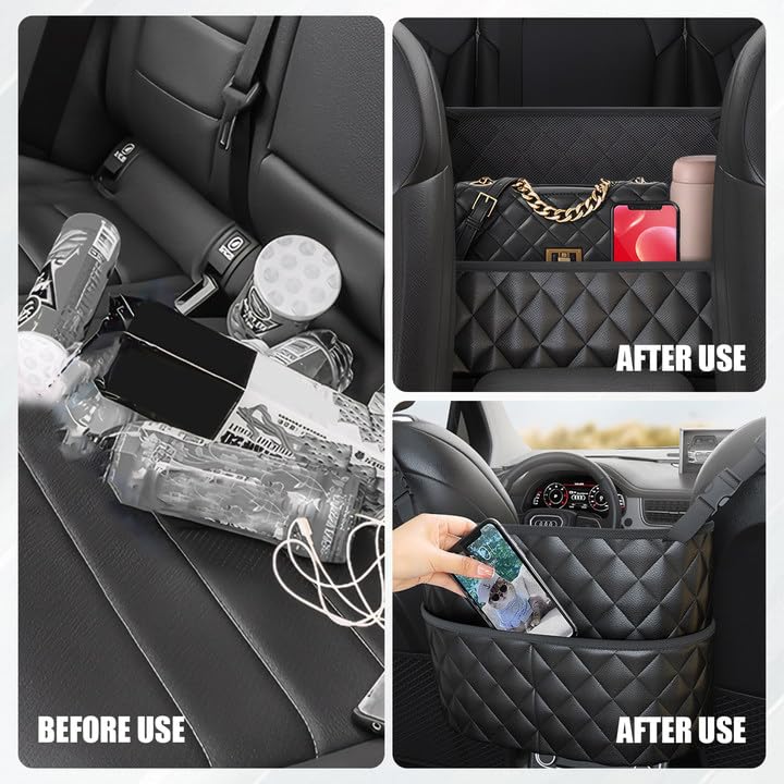 Braxan purse holder isolation barrier image illustrates safer travel for kids and pets