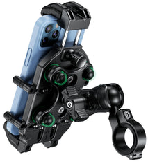 BRCOVAN anti theft mount on handlebar base provides secure attachment.
