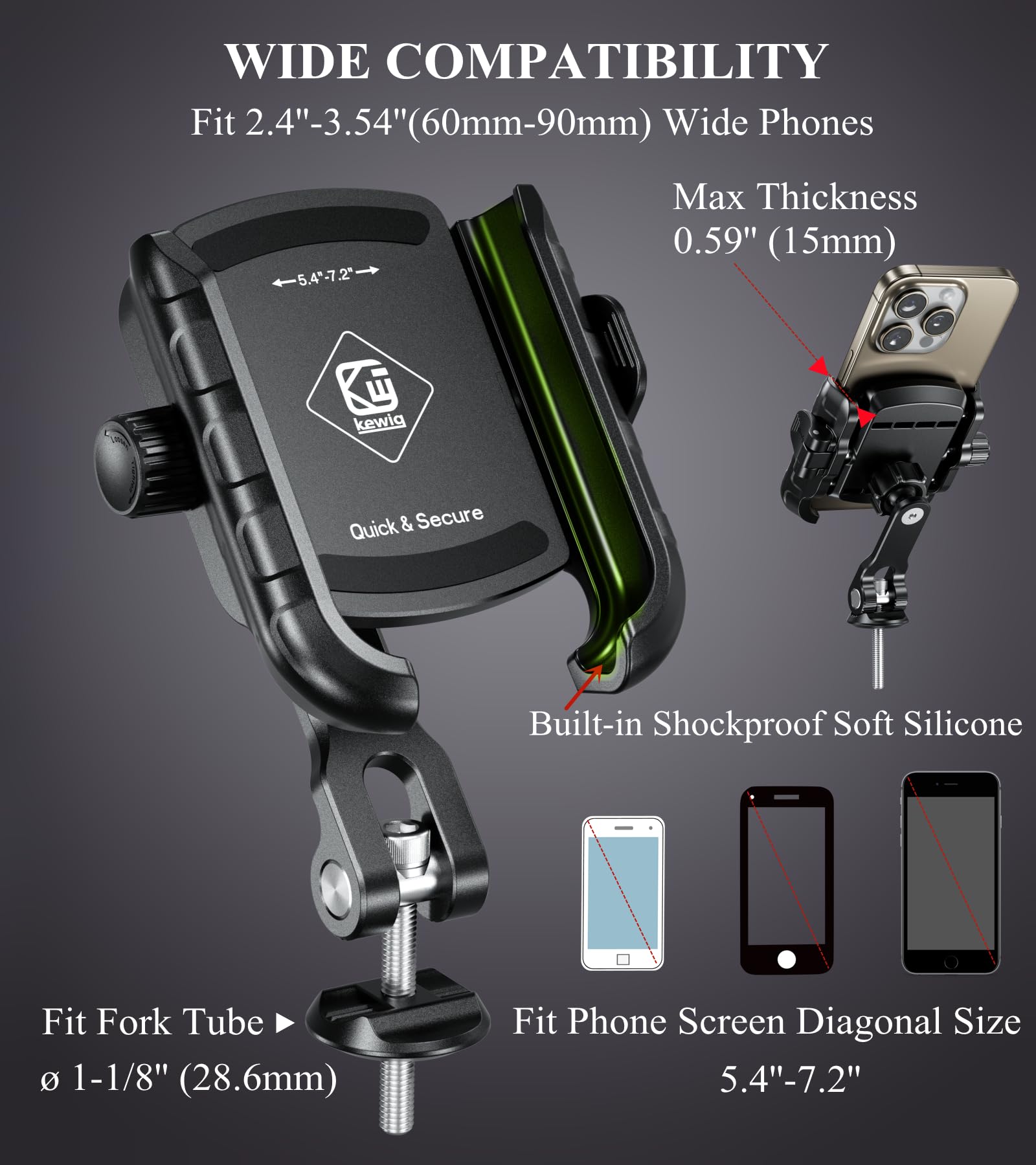 BRCOVAN half enclosure design keeps camera accessible