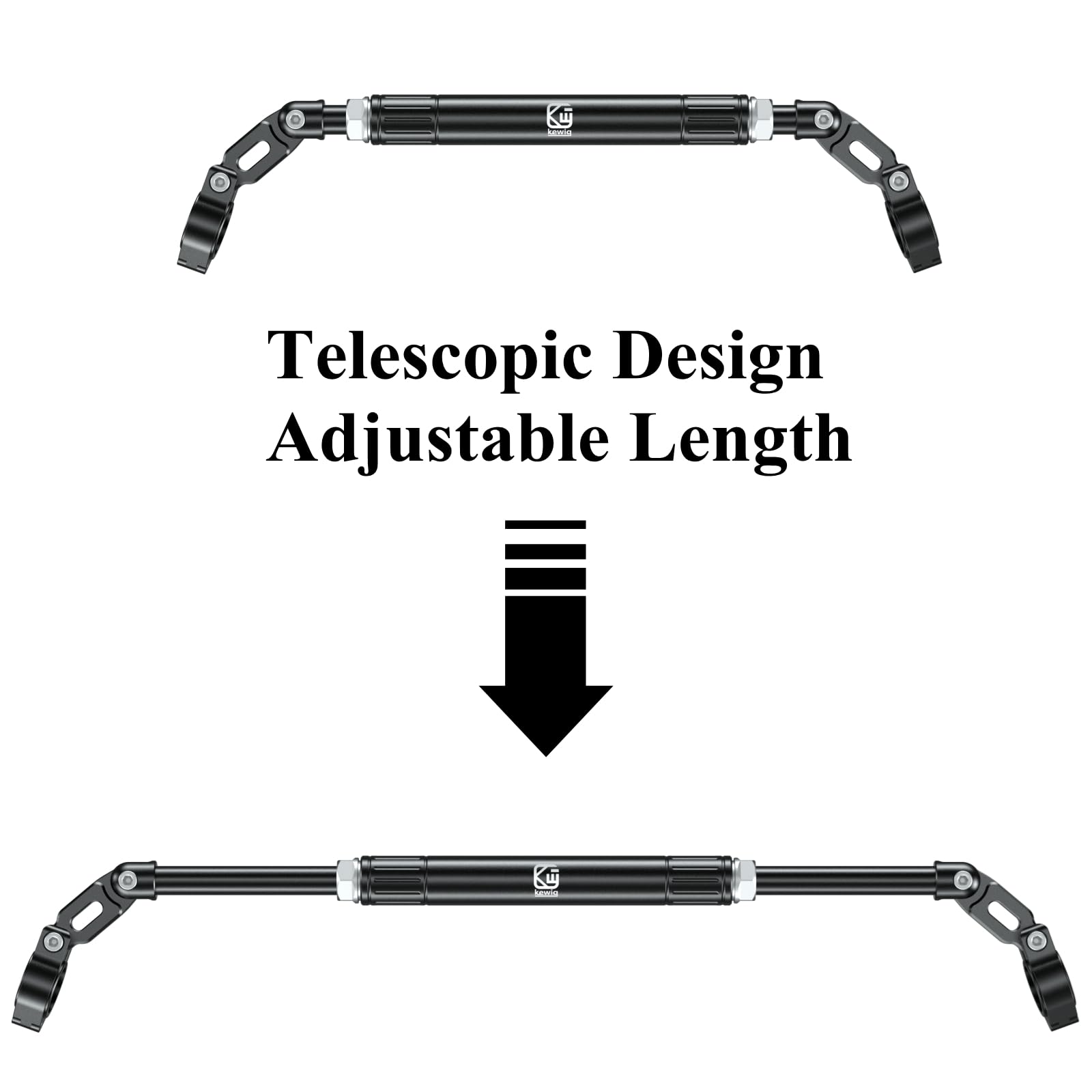 BRCOVAN 22mm handlebar diameter fit ensures secure installation.