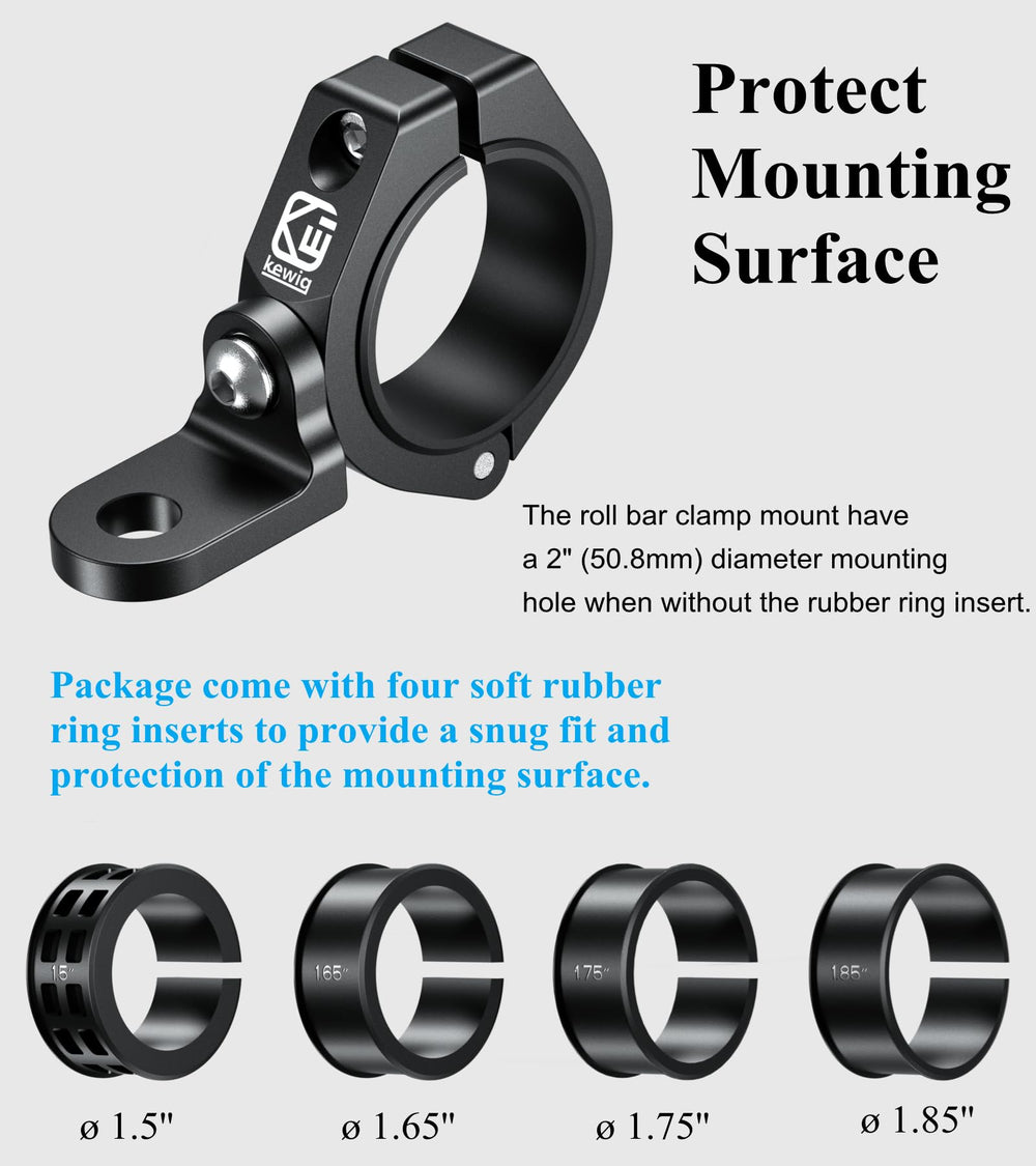 BRCOVAN hinged clamp design for easy installation
