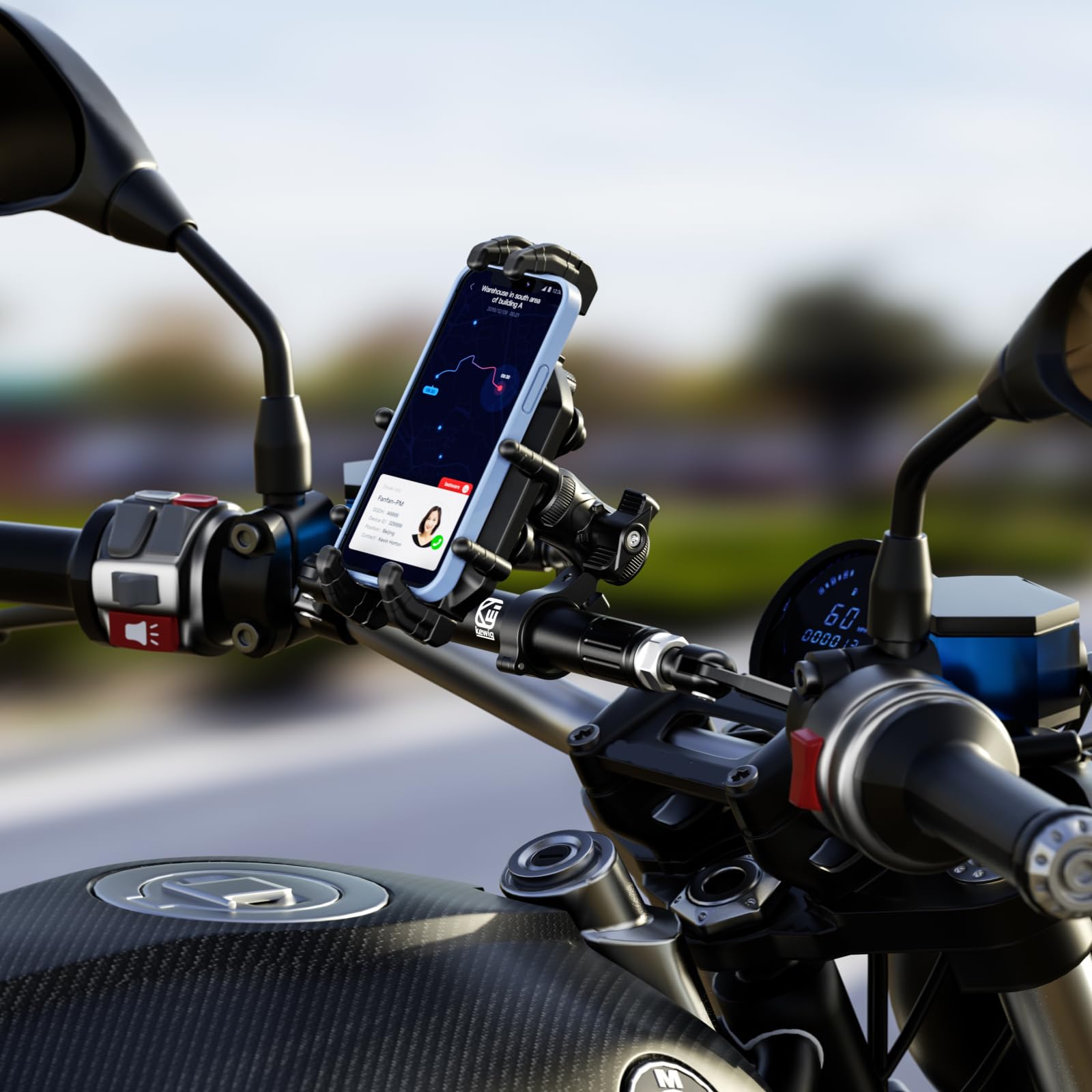 BRCOVAN adjustable balance bar enhances control during challenging riding scenarios.