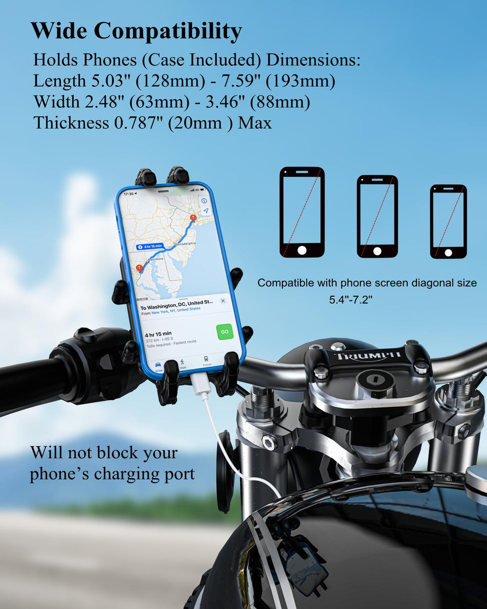 BRCOVAN multi-vehicle mount suitable for motorcycle car boat use