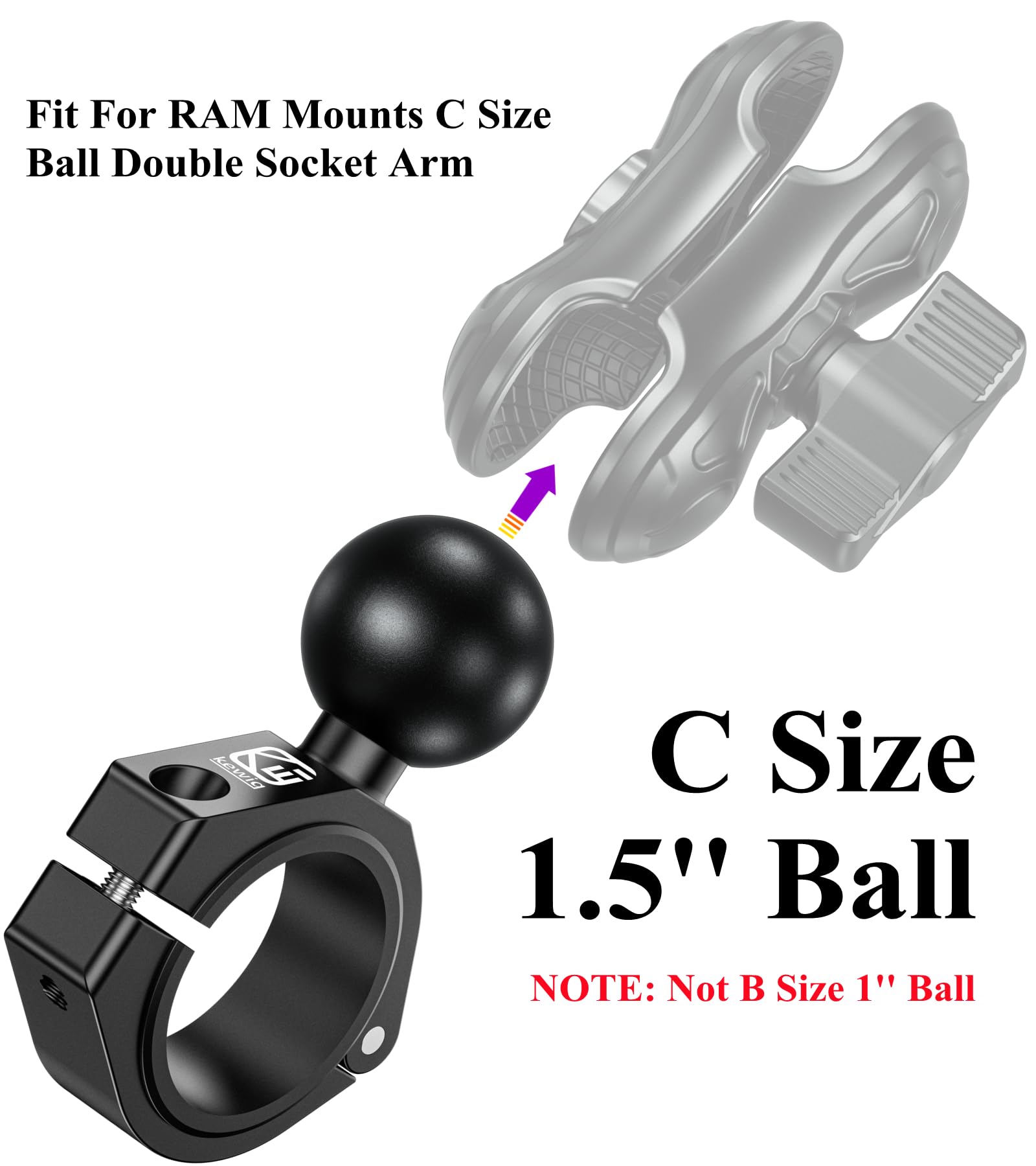 BRCOVAN RAM-mount-compatible system for flexible accessory setups