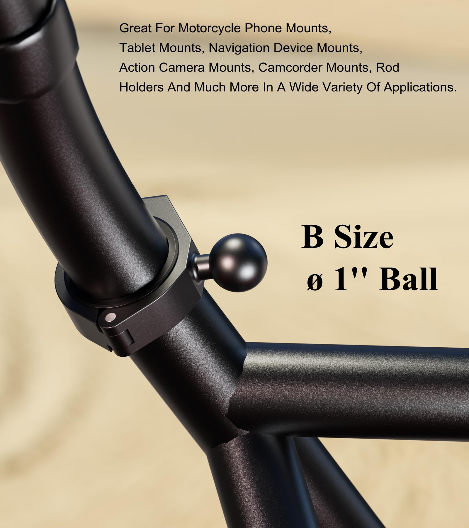 BRCOVAN RAM Mount compatibility enables wide device mounting.