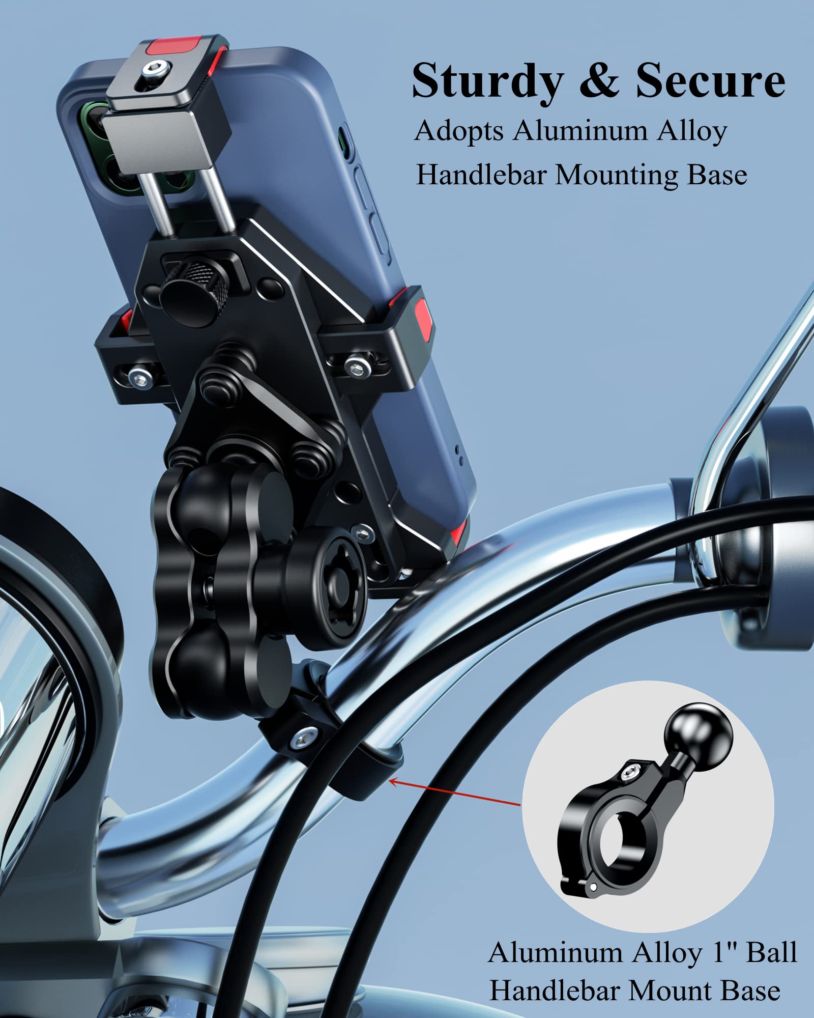 BRCOVAN safety knob and wrench enable rugged security adjustments.