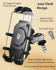 BRCOVAN safety screw with wrench secures the holder against casual removal