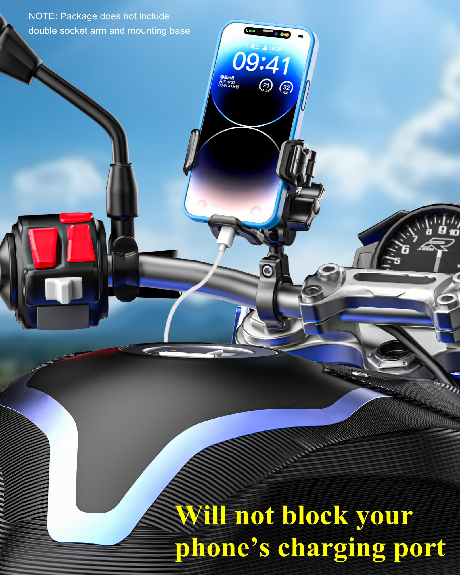 BRCOVAN secure cradle supports motorcycle, car, boat mounting