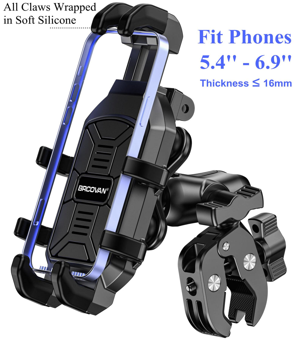 BRCOVAN soft silicone protection guards phone from vibrations and scratches