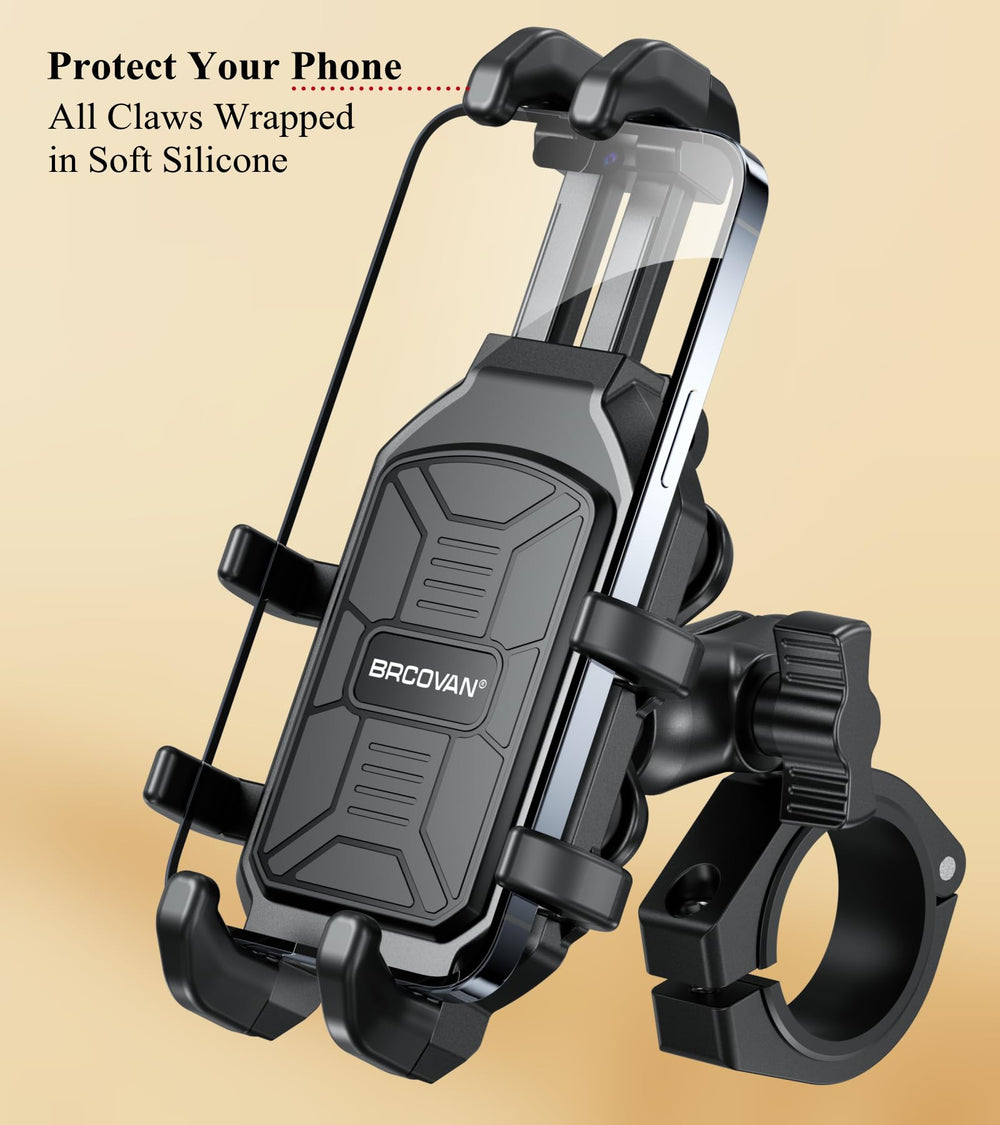 BRCOVAN UTV mount adjustable width fits multiple phones.