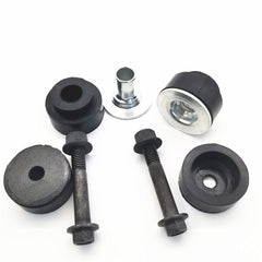 BRGMAX radiator mount left view for GM cars, improving fit and stability.