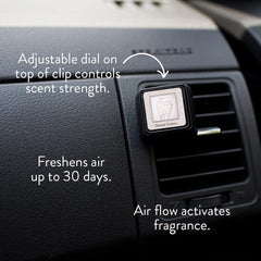Bridgewater Sweet Grace vent clip dial adjustment showing intensity control