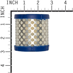 Briggs and Stratton 396424S pleated-paper filter close-up for dense filtration and cleaner airflow.