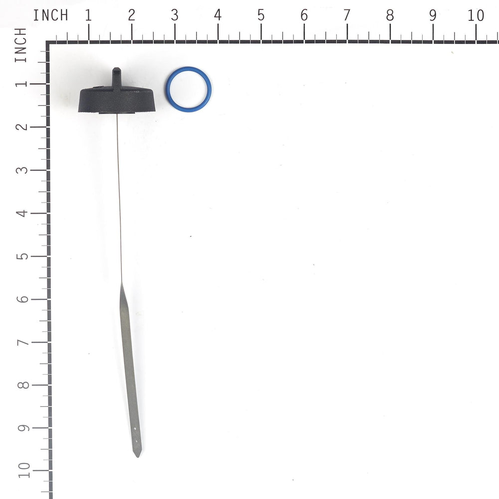 Briggs & Stratton 499621 dipstick close-up highlights OEM compatibility and durability.