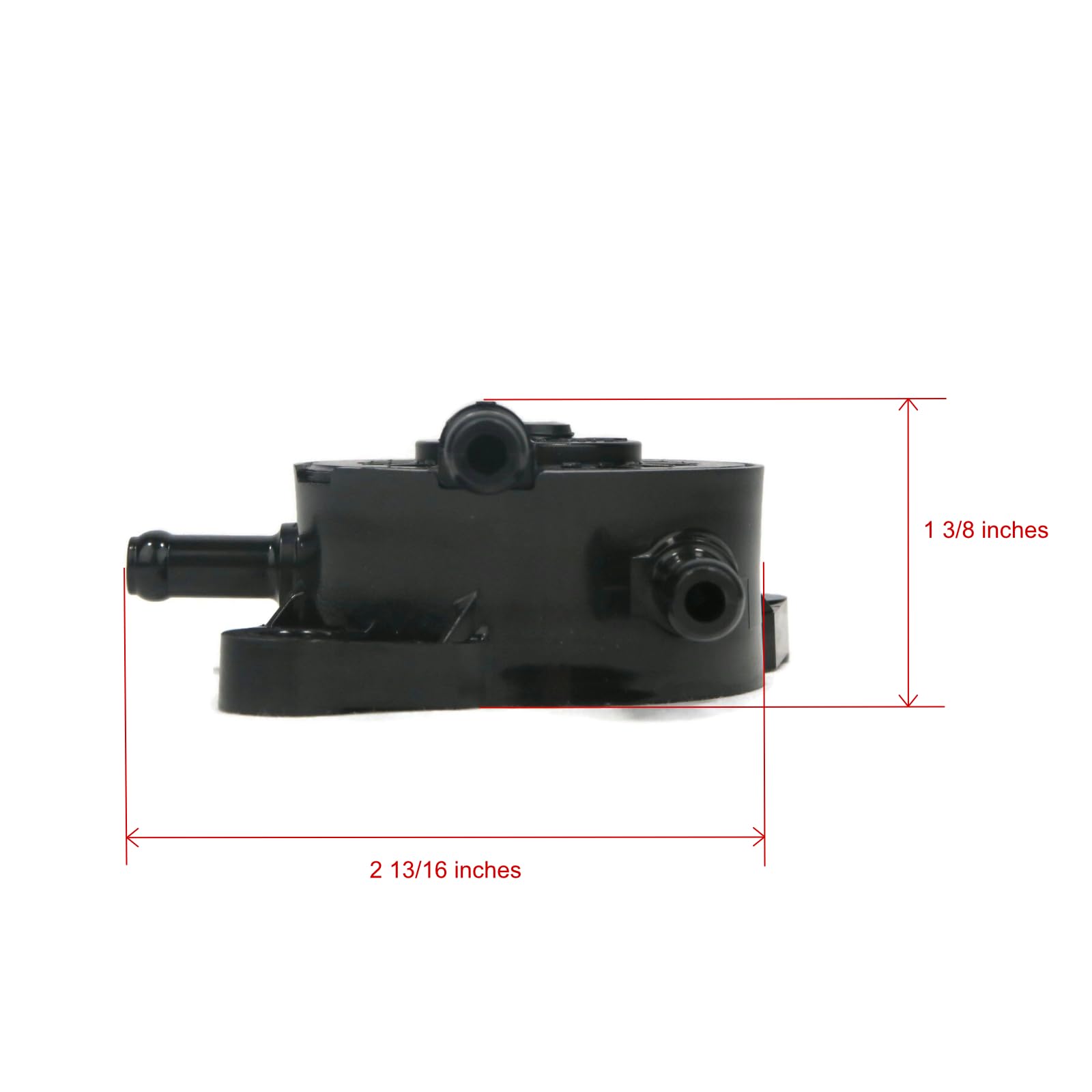 Briggs & Stratton Rosotion fuel pump in-package keeps replacement organized.