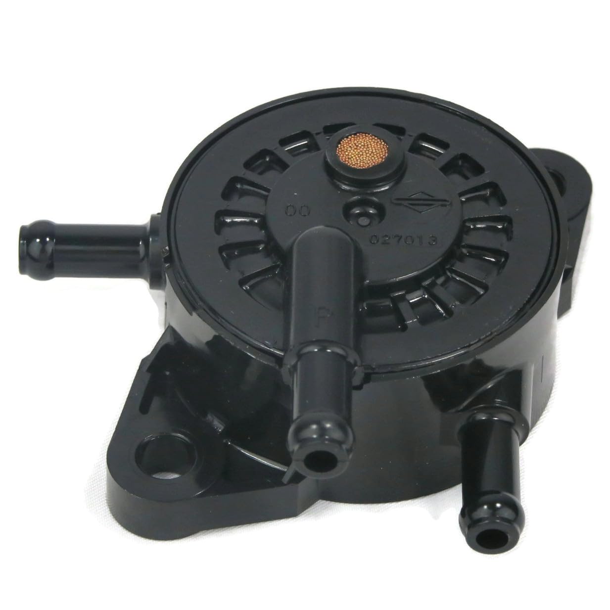 Briggs & Stratton Rosotion Mikuni logo detail confirms authentic OEM branding.