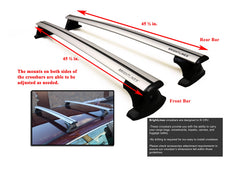 BRIGHTLINES aero wing design reduces wind noise and drag on CR-V