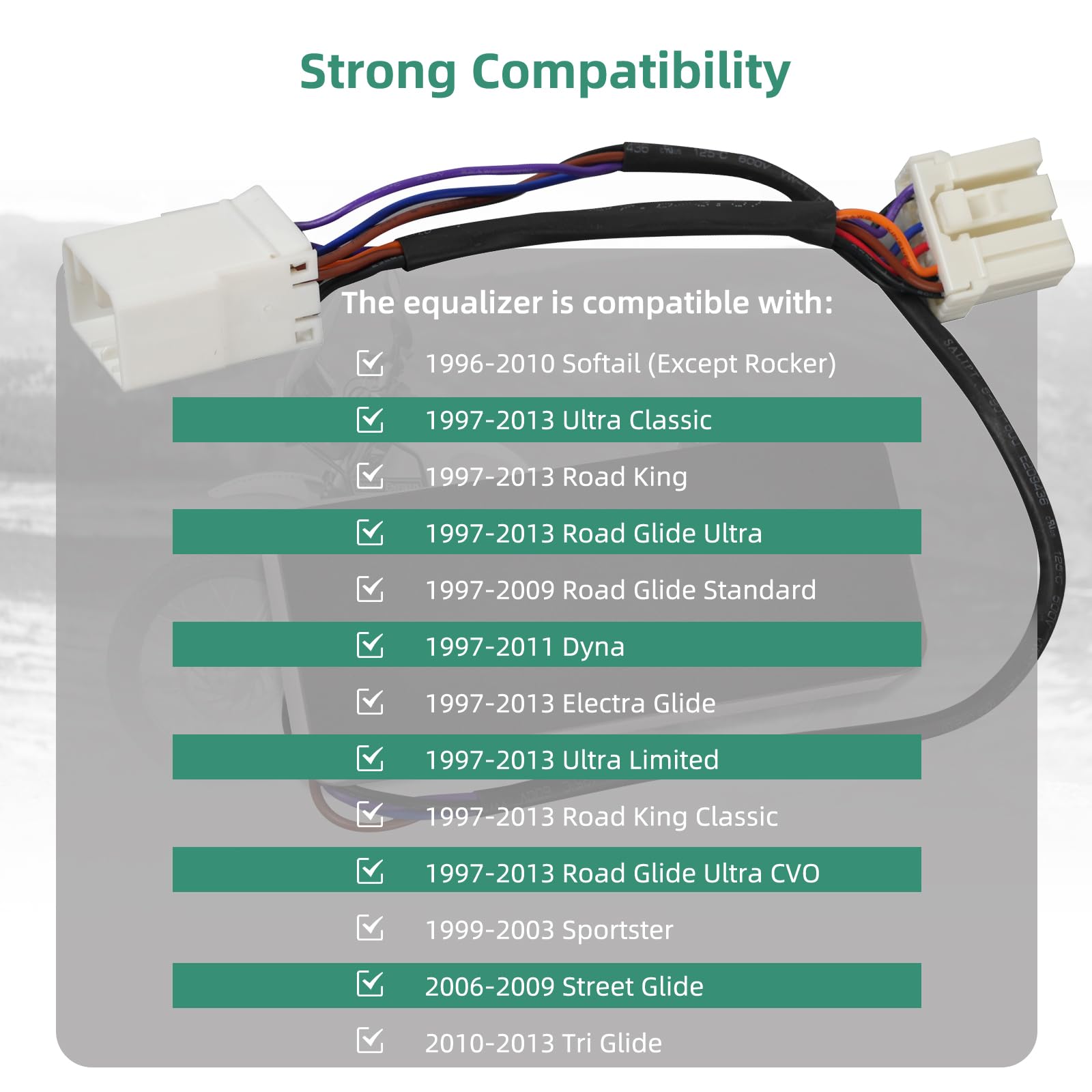 Briidea plug-and-play Harley connection enables quick installation.